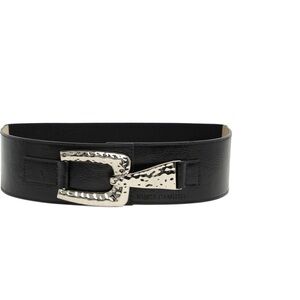 Vince Camuto Hammered Buckle Belt